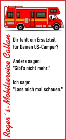 Anzeige Roger Calan